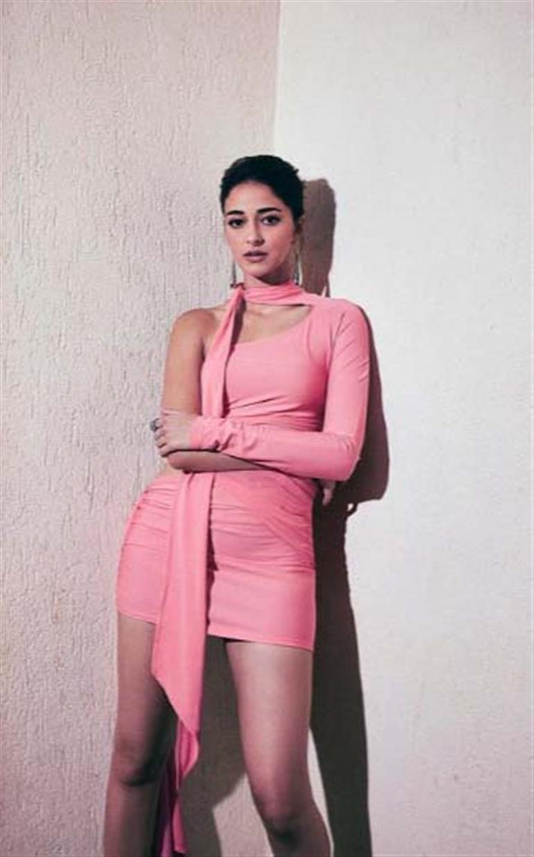 Ananya Panday's Pink H&M X Mugler Dress Transforms Her Into Our Very Own  Bollywood Barbie