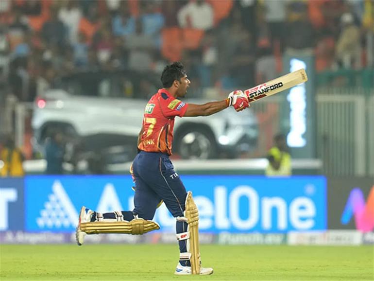 PBKS register highest successful chase in IPL 2024, defeat GT with help