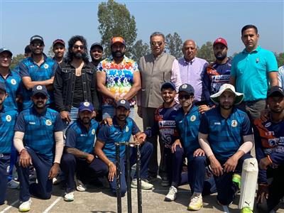  Rishi Brothers T-20 Open Chandigarh Cricket Tournament begins at Mahajan Cricket Ground